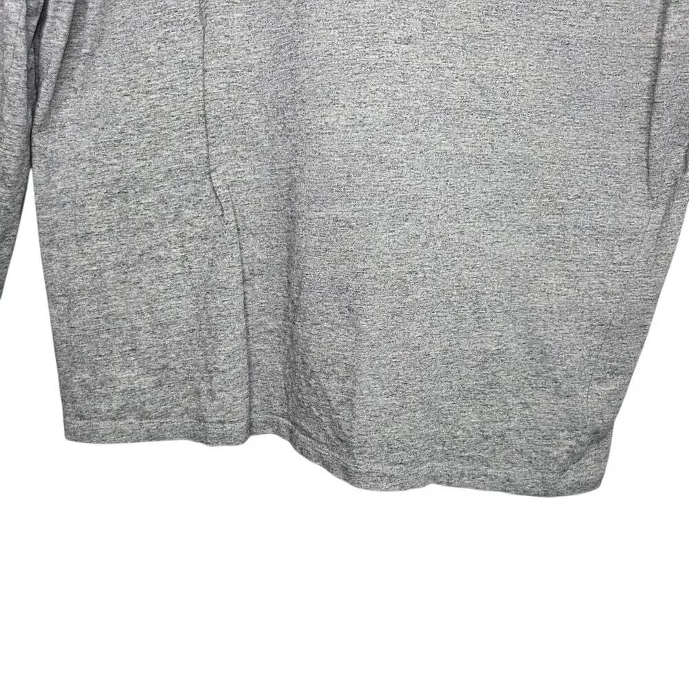Ralph Lauren Mens Grey 1967 Polo Flag Cotton Hoodie Pullover Sweatshirt SZ L USA